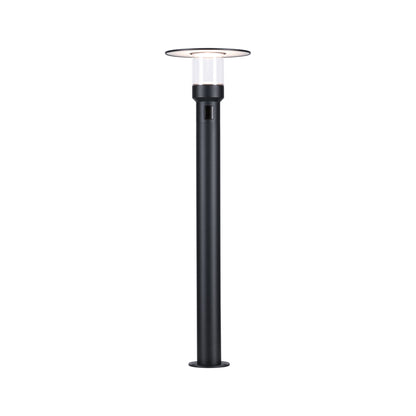 Paulmann LED Pollerleuchte Sienna Dämmerungsgesteuerter Bewegungsmelder (HF) seewasserresistent IP44  780mm 3000K 9W 400lm 230V  Anthrazit  Aluminium
