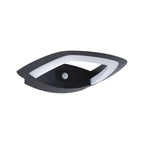 Paulmann LED Außenwandleuchte Akena Bewegungsmelder  IP44  70mm 3000K 11W 800lm 230V  Anthrazit  Aluminium