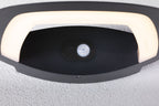 Paulmann LED Außenwandleuchte Akena Bewegungsmelder  IP44  70mm 3000K 11W 800lm 230V  Anthrazit  Aluminium