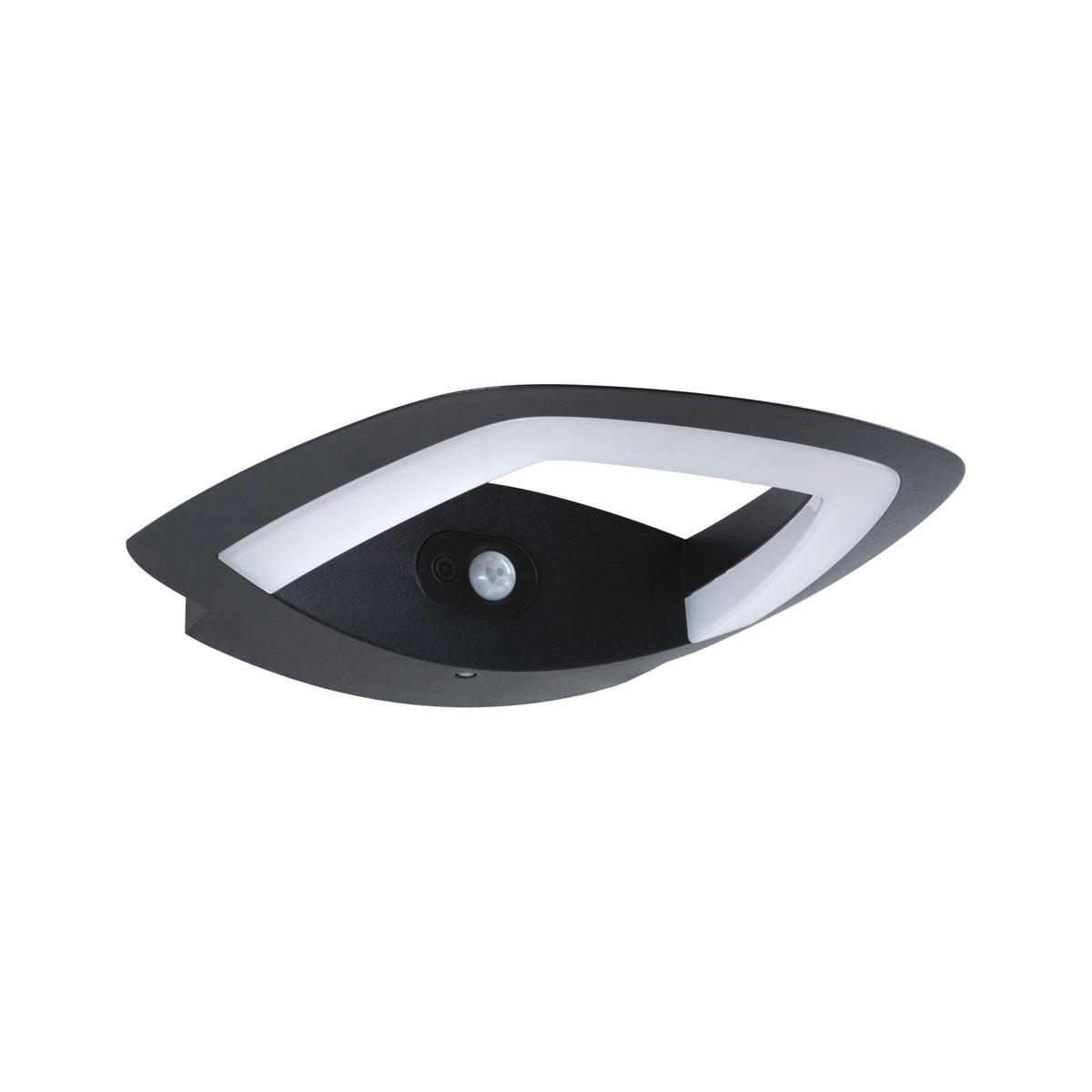 Paulmann LED Außenwandleuchte Akena Bewegungsmelder insektenfreundlich IP44  70mm 2200K 10,8W 800lm 230V  Anthrazit  Aluminium
