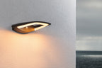 Paulmann LED Außenwandleuchte Akena Bewegungsmelder insektenfreundlich IP44  70mm 2200K 10,8W 800lm 230V  Anthrazit  Aluminium