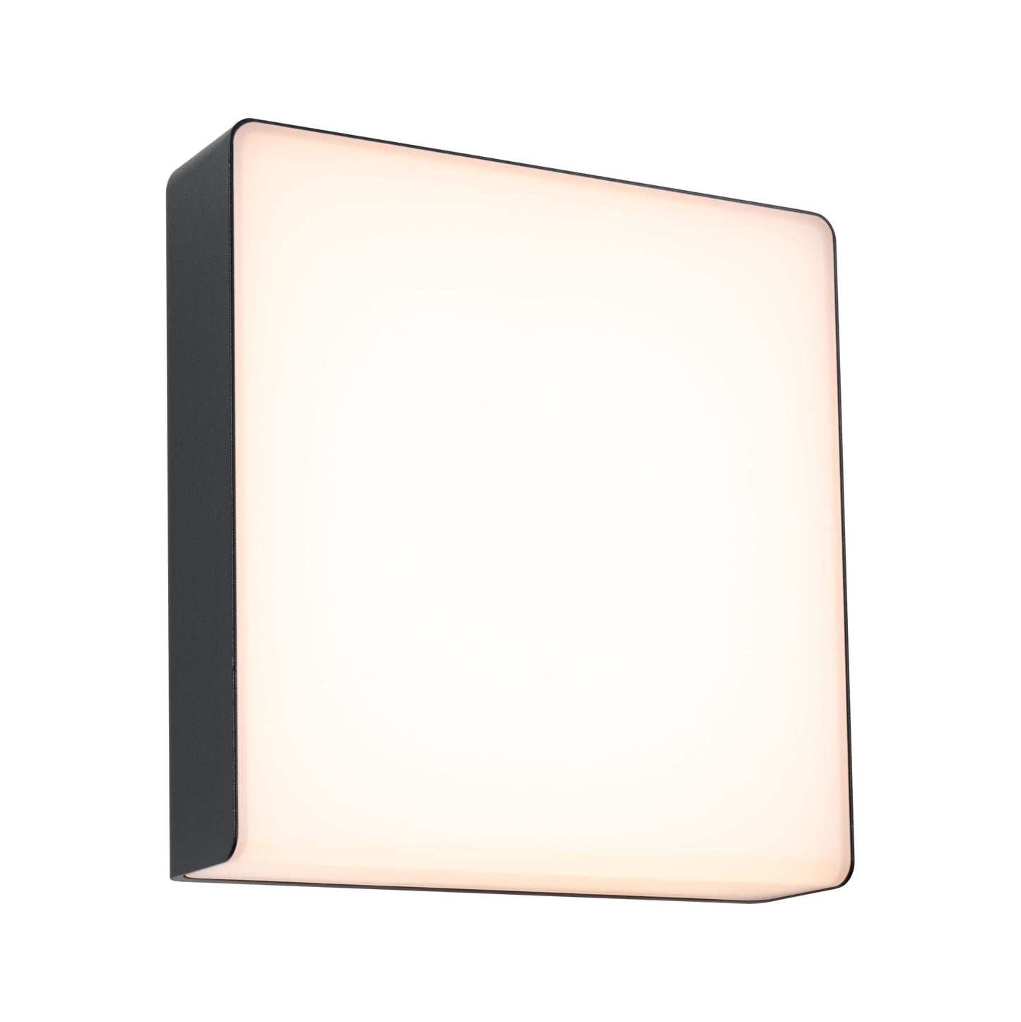 Paulmann LED Außenwandleuchte Azalena Dämmerungsgesteuerter Bewegungsmelder (HF) IP44  250x97mm 3000K 8,5W 700lm 230V  Anthrazit Kunststoff#Aluminium