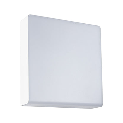 Paulmann LED Außenwandleuchte Azalena Dämmerungsgesteuerter Bewegungsmelder (HF) IP44  250x97mm 3000K 8,5W 700lm 230V  Weiß Kunststoff#Aluminium