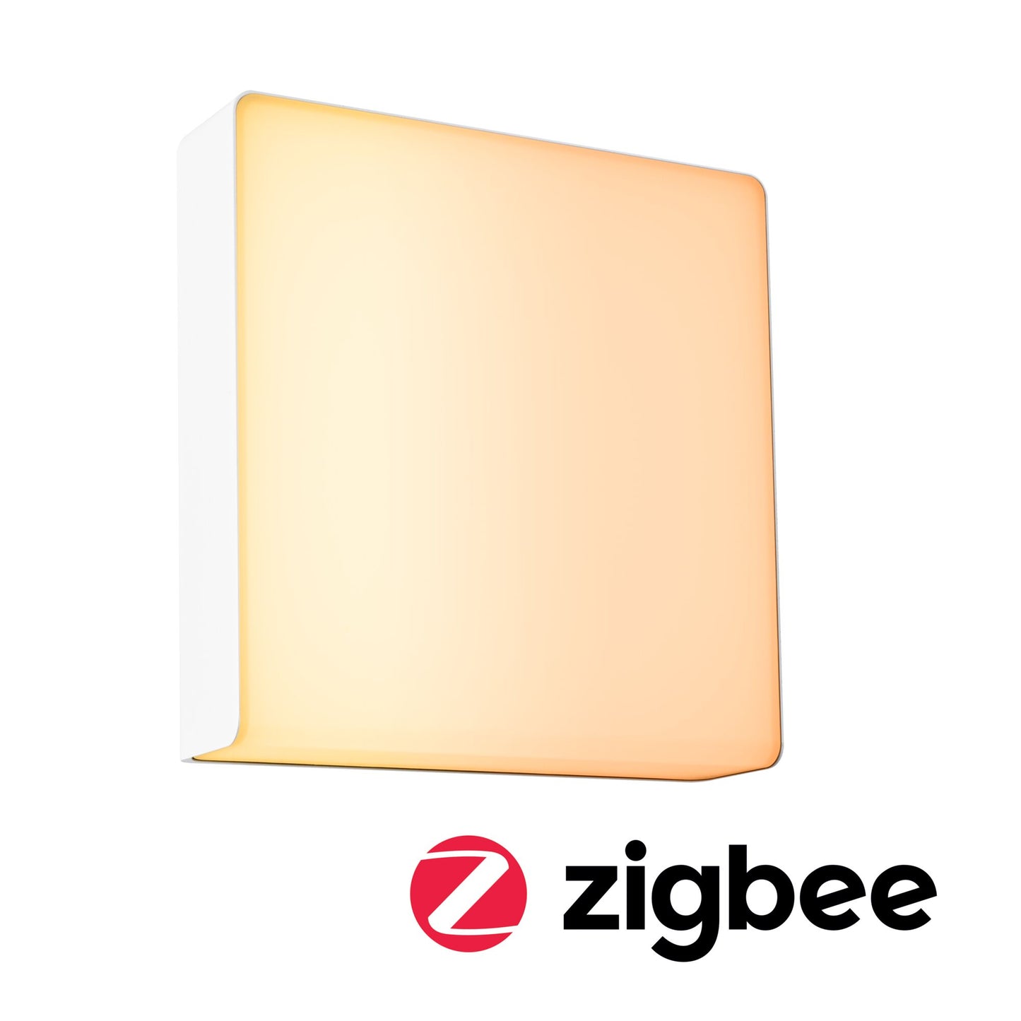 Paulmann LED Außenwandleuchte Azalena Dämmerungsgesteuerter Bewegungsmelder (HF) insektenfreundlich Smart Home Zigbee 3.0  IP44  250x97mm Tunable Warm 8,5W 700lm 230V  Weiß Kunststoff#Aluminium