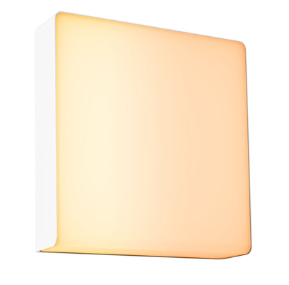Paulmann LED Außenwandleuchte Azalena Dämmerungsgesteuerter Bewegungsmelder (HF) insektenfreundlich Smart Home Zigbee 3.0  IP44  250x97mm Tunable Warm 8,5W 700lm 230V  Weiß Kunststoff#Aluminium