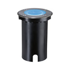 Paulmann LED Bodeneinbauleuchte Floor Smart Home Zigbee 3.0  IP67 rund 110mm RGBW+ 4,9W 300lm 230V Eisen gebürstet Aluminium
