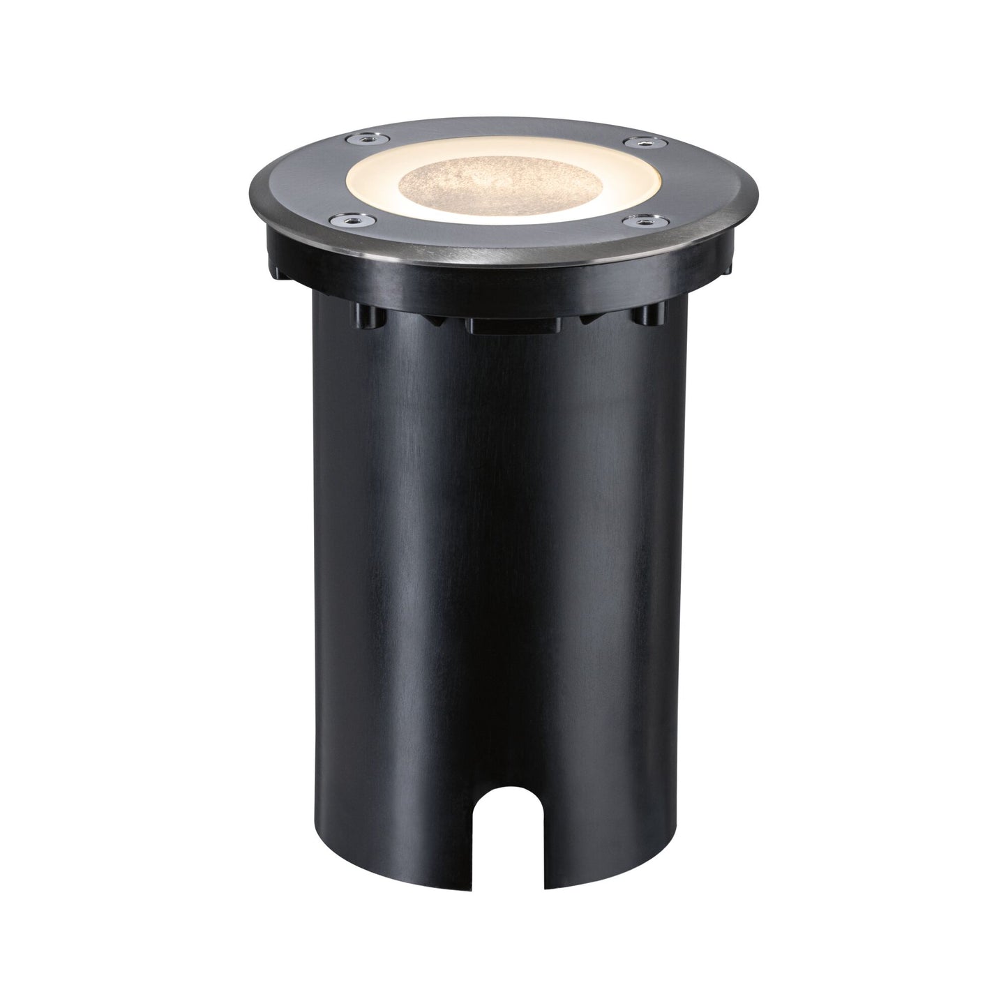 Paulmann LED Bodeneinbauleuchte Floor Smart Home Zigbee 3.0  IP67 rund 110mm RGBW+ 4,9W 300lm 230V Eisen gebürstet Aluminium