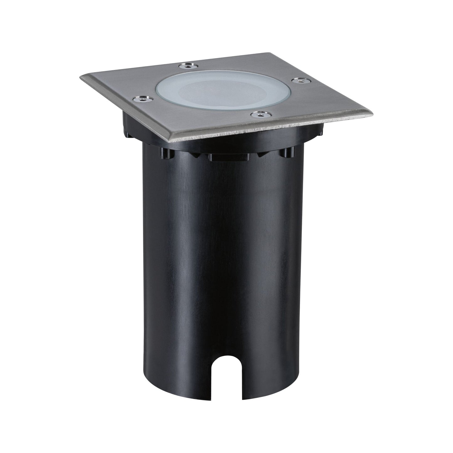 Paulmann LED Bodeneinbauleuchte Floor Smart Home Zigbee 3.0  IP67 eckig 110x110mm RGBW+ 4,9W 300lm 230V Eisen gebürstet Aluminium