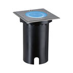 Paulmann LED Bodeneinbauleuchte Floor Smart Home Zigbee 3.0  IP67 eckig 110x110mm RGBW+ 4,9W 300lm 230V Eisen gebürstet Aluminium