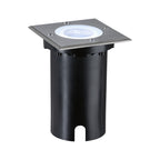 Paulmann LED Bodeneinbauleuchte Floor Smart Home Zigbee 3.0  IP67 eckig 110x110mm RGBW+ 4,9W 300lm 230V Eisen gebürstet Aluminium