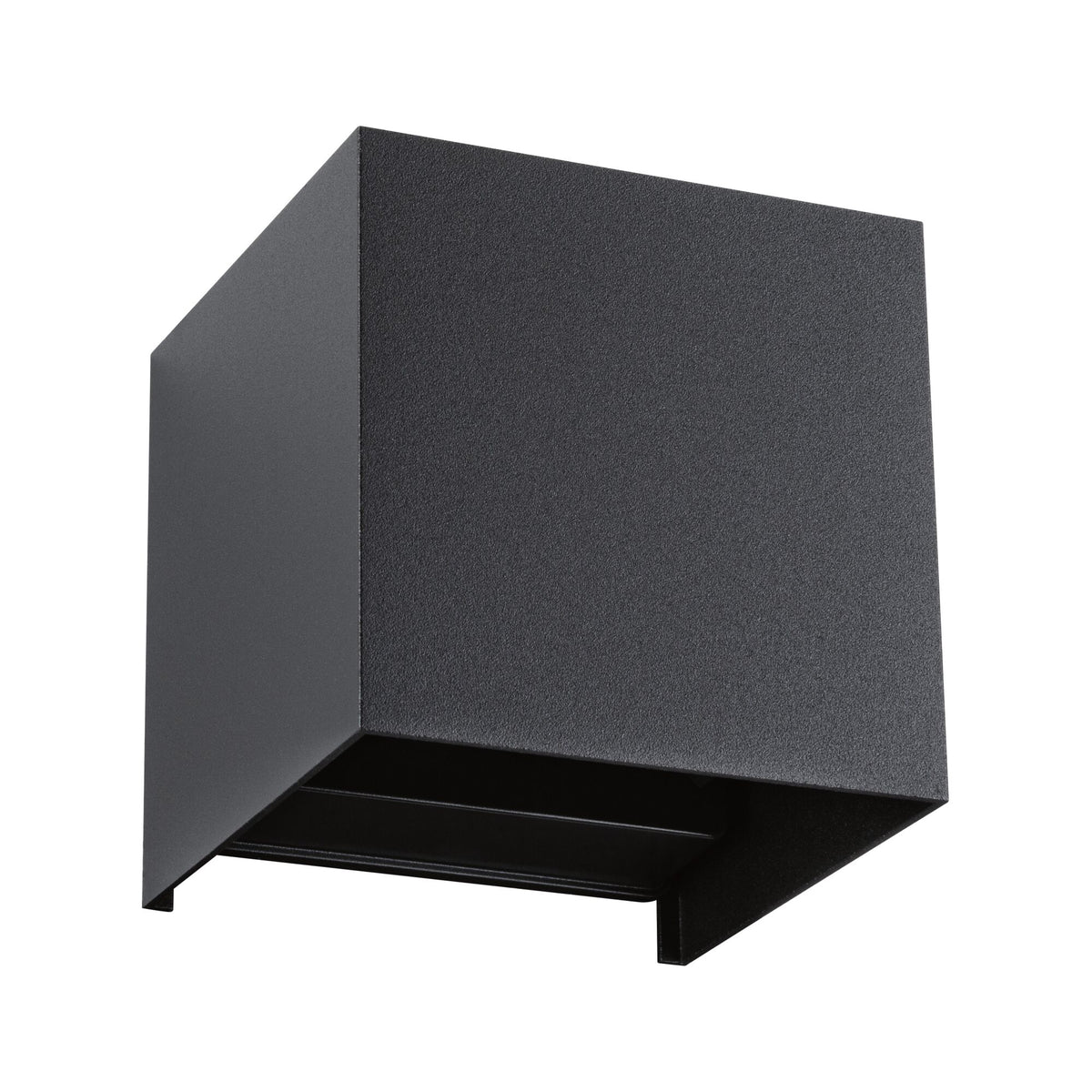Paulmann House LED Außenwandleuchte Cybo  IP44 eckig 100x100mm RGBW 2x2,5W 2x150lm 230V  Anthrazit Aluminium
