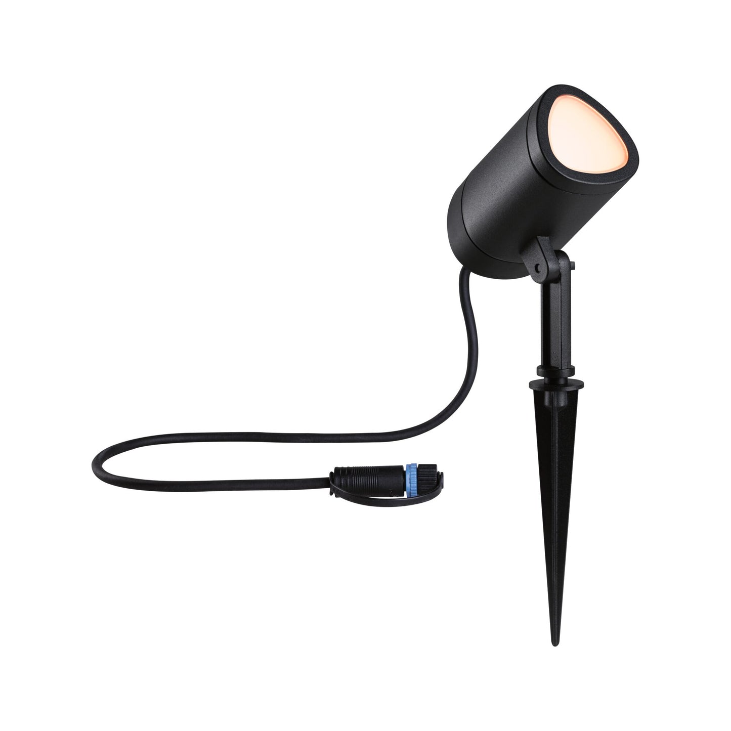 Paulmann Plug & Shine LED Gartenstrahler Shira Smart Home Zigbee 3.0  IP65 RGBW+ 6,5W   Anthrazit