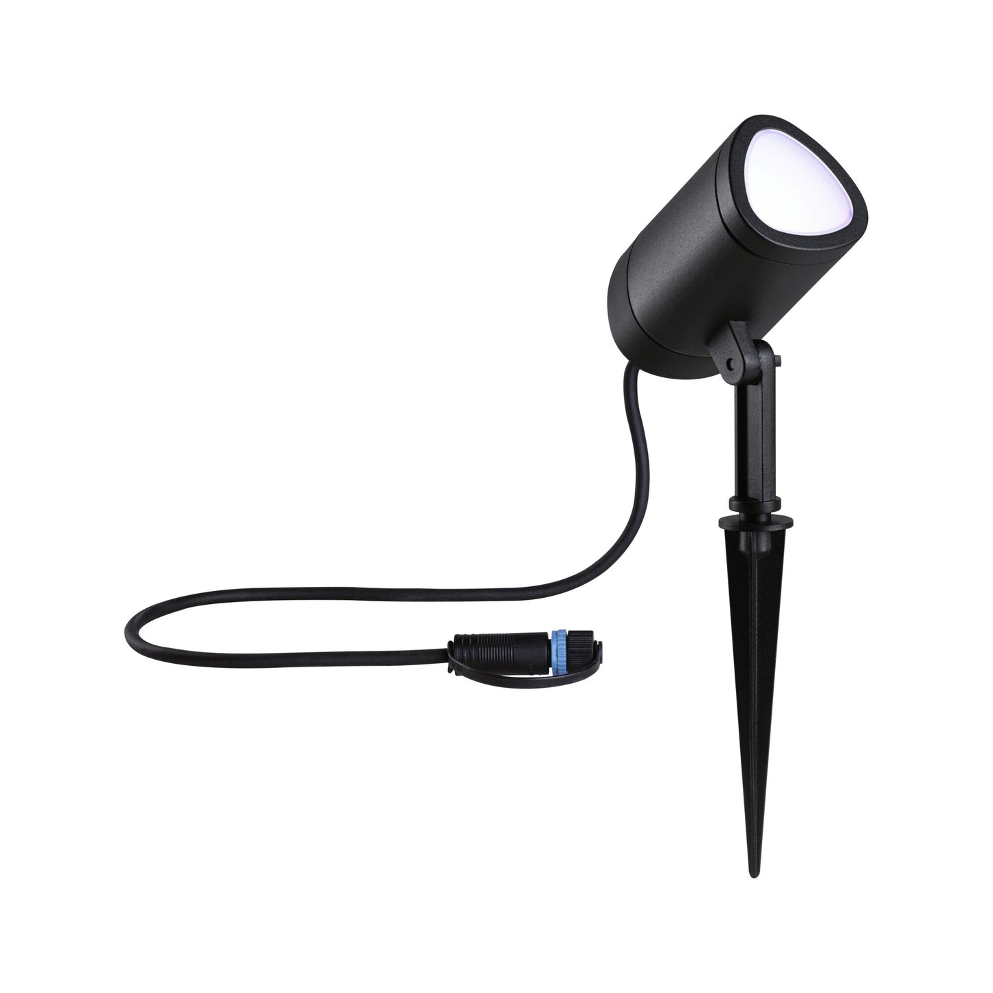 Paulmann Plug & Shine LED Gartenstrahler Shira Smart Home Zigbee 3.0  IP65 RGBW+ 6,5W   Anthrazit