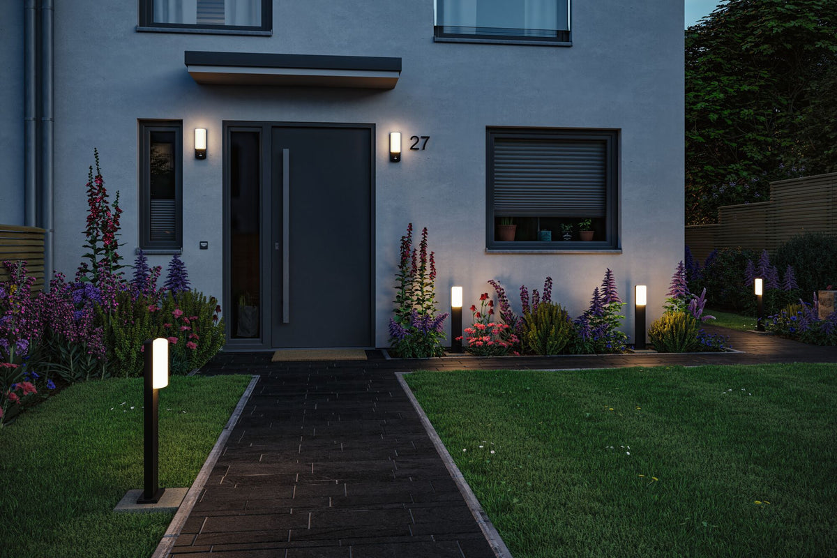 Paulmann LED Außenwandleuchte Bonnie IP44  93x77mm 3000K 8,5W 560lm 230V  Anthrazit Aluminium