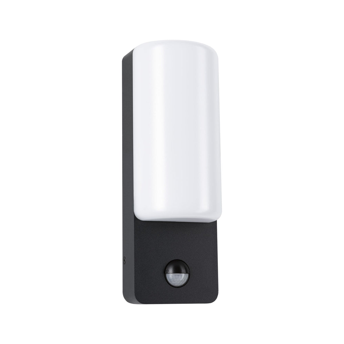Paulmann LED Außenwandleuchte Bonnie Dämmerungsgesteuerter Bewegungsmelder (IR) insektenfreundlich und seewasserresistent IP44  93x77mm 2200 - 3000K 8,5W 560lm 230V  Anthrazit Aluminium