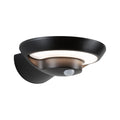 Paulmann Solar LED Außenwandleuchte Bordola Dämmerungsgesteuerter Bewegungsmelder (IR) IP44  180x211mm 3000K 3,5W 220lm 3,7V  Anthrazit Kunststoff