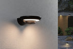 Paulmann Solar LED Außenwandleuchte Bordola Dämmerungsgesteuerter Bewegungsmelder (IR) IP44  180x211mm 3000K 3,5W 220lm 3,7V  Anthrazit Kunststoff
