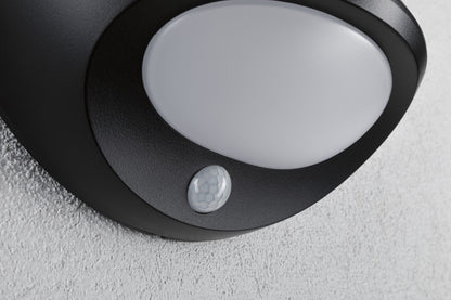 Paulmann Solar LED Außenwandleuchte Sorova Dämmerungsgesteuerter Bewegungsmelder (IR) IP44  230x125mm 3000K 3,5W 220lm 3,7V  Anthrazit Kunststoff
