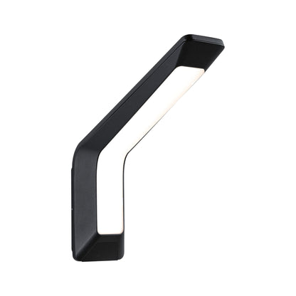 Paulmann LED Außenwandleuchte Merano Dämmerungsgesteuerter Bewegungsmelder (HF) IP44  90x328mm 3000K 14W 950lm 230V  Anthrazit Aluminium