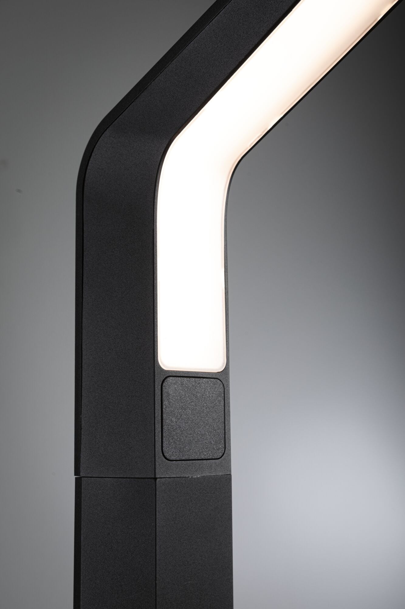 Paulmann LED Pollerleuchte Merano Dämmerungsgesteuerter Bewegungsmelder (HF) IP44  910mm 3000K 14W 850lm 230V  Anthrazit  Aluminium