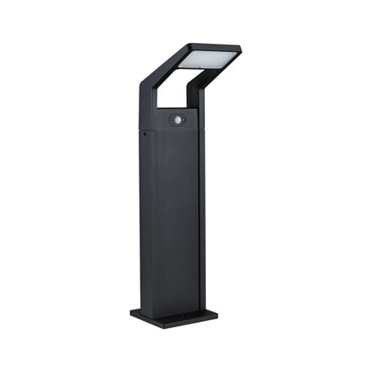 Paulmann LED Pollerleuchte Juntea Dämmerungsgesteuerter Bewegungsmelder (IR) IP44  585mm 3000K 11W 900lm 230V  Anthrazit  Aluminium