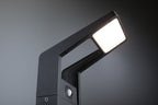 Paulmann LED Pollerleuchte Juntea Dämmerungsgesteuerter Bewegungsmelder (IR) IP44  585mm 3000K 11W 900lm 230V  Anthrazit  Aluminium