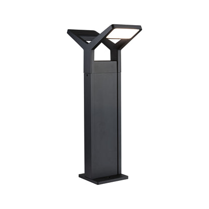 Paulmann LED Pollerleuchte Juntea Dämmerungssensor IP44  585mm 3000K 2x12,5W 2x800lm 230V  Anthrazit  Aluminium