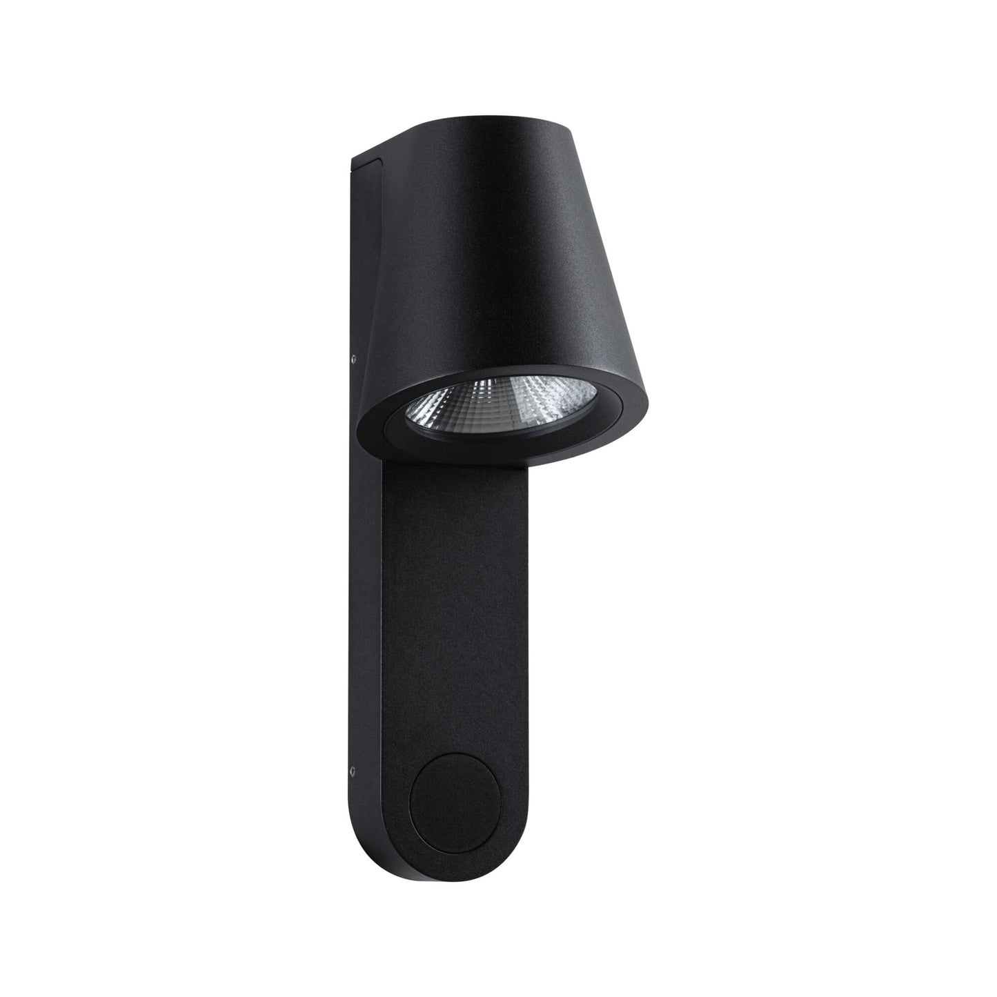 Paulmann LED Außenwandleuchte Caissa Dämmerungsgesteuerter Bewegungsmelder (HF) IP44  105x127mm 3000K 9W 700lm 230V 65° Anthrazit Aluminium