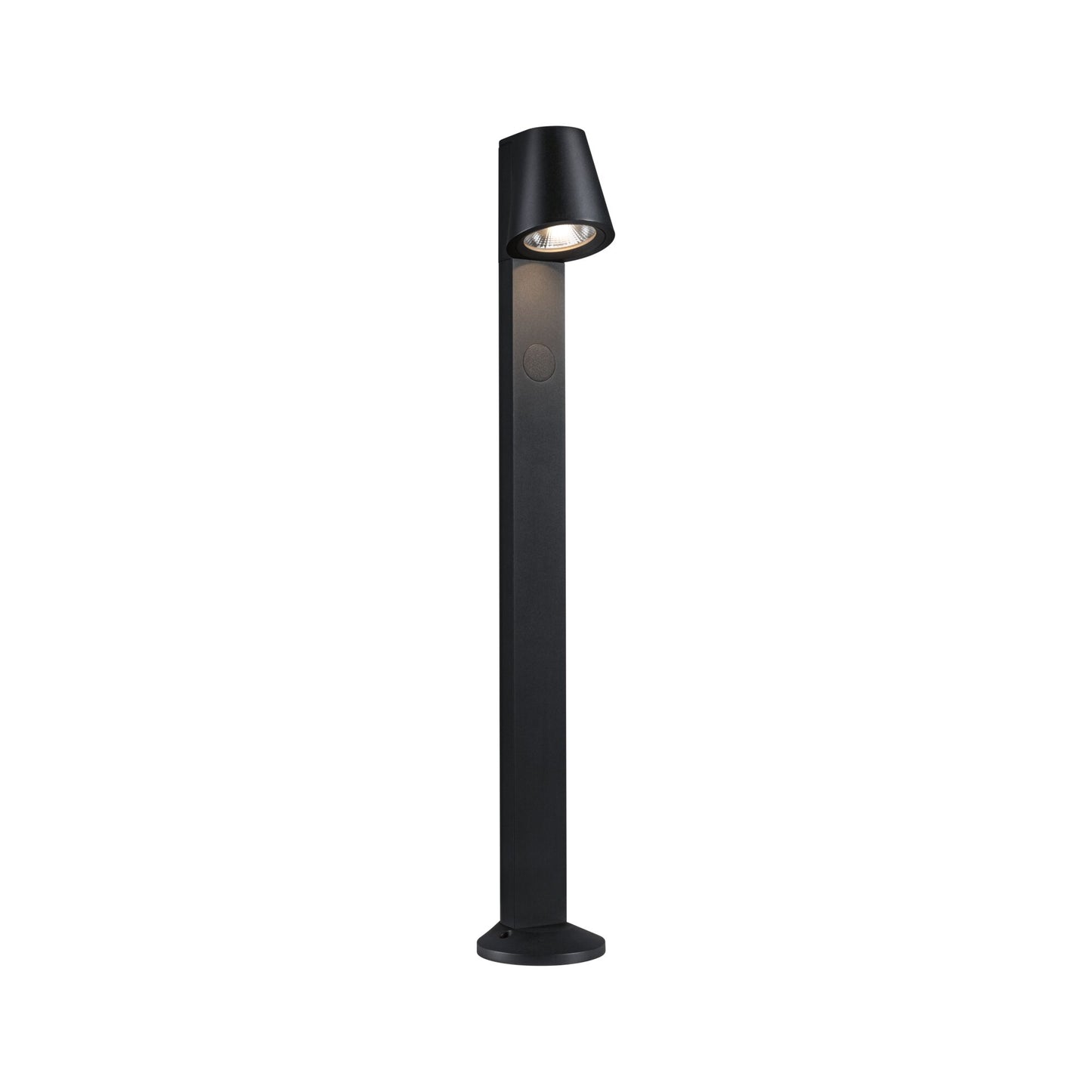 Paulmann LED Pollerleuchte Caissa Dämmerungsgesteuerter Bewegungsmelder (HF) IP44  793mm 3000K 9W 700lm 230V 65° Anthrazit  Aluminium