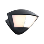 Paulmann LED Außenwandleuchte Skyla Dämmerungsgesteuerter Bewegungsmelder (IR) insektenfreundlich Smart Home Zigbee 3.0  IP44  226x164mm Tunable Warm 10W 840lm 230V  Anthrazit Aluminium