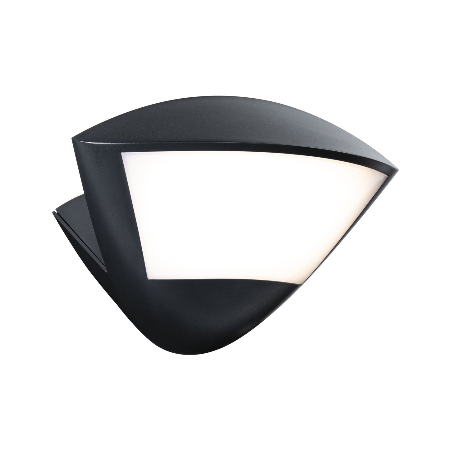 Paulmann LED Außenwandleuchte Skyla Dämmerungsgesteuerter Bewegungsmelder (IR) insektenfreundlich Smart Home Zigbee 3.0  IP44  226x164mm Tunable Warm 10W 840lm 230V  Anthrazit Aluminium