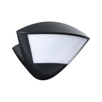 Paulmann LED Außenwandleuchte Skyla Dämmerungsgesteuerter Bewegungsmelder (IR) insektenfreundlich Smart Home Zigbee 3.0  IP44  226x164mm Tunable Warm 10W 840lm 230V  Anthrazit Aluminium