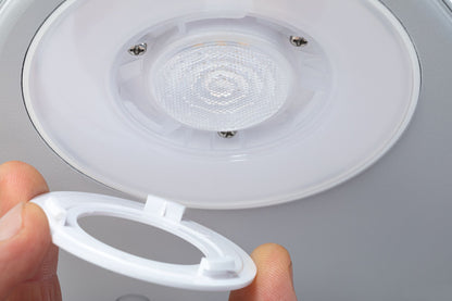 Paulmann LED Außenwandleuchte Silma Dämmerungsgesteuerter Bewegungsmelder (IR) IP44  65x186mm 3000K 5,5W / 0,7W 600lm 230V  Weiß Aluminium