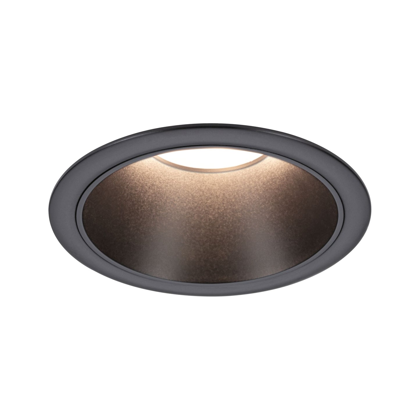 Paulmann LED Einbauleuchte Cole 3er-Set 3-Step-Dim Coin IP44 rund 88mm  Coin 3x6W 3x470lm 230V dimmbar 2700K Schwarz