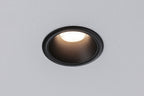 Paulmann LED Einbauleuchte Cole 3er-Set 3-Step-Dim Coin IP44 rund 88mm  Coin 3x6W 3x470lm 230V dimmbar 2700K Schwarz