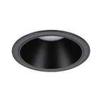 Paulmann LED Einbauleuchte Cole Einzelleuchte 3-Step-Dim Coin IP44 rund 88mm  Coin 6W 470lm 230V dimmbar 2700K Schwarz