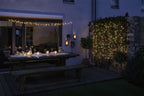 Paulmann Solar Lichterkette Aurinka IP44 3000K 200x6lm Schwarz
