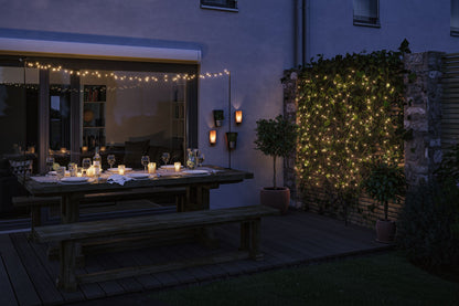 Paulmann Solar Lichterkette Aurinka IP44 3000K 200x6lm Schwarz