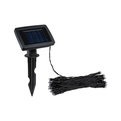 Paulmann Solar Lichterkette Aurinka IP44 3000K 60x3lm Schwarz
