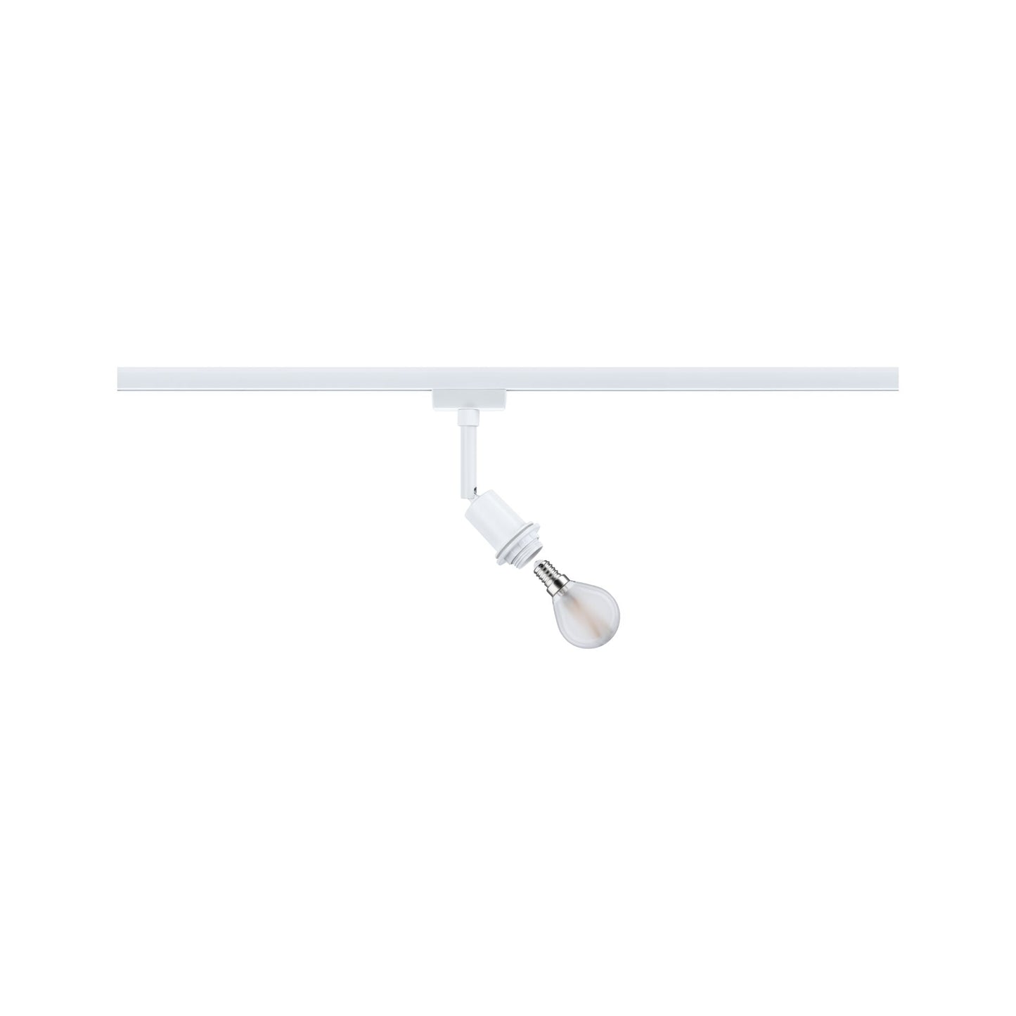 Paulmann URail Schienenspot DecoSystems Basic E14  max. 20W  dimmbar 230V Signalweiß