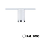 Paulmann URail LED Schienenspot Tube Einzelspot GU10  max. 10W  dimmbar 230V Signalweiß