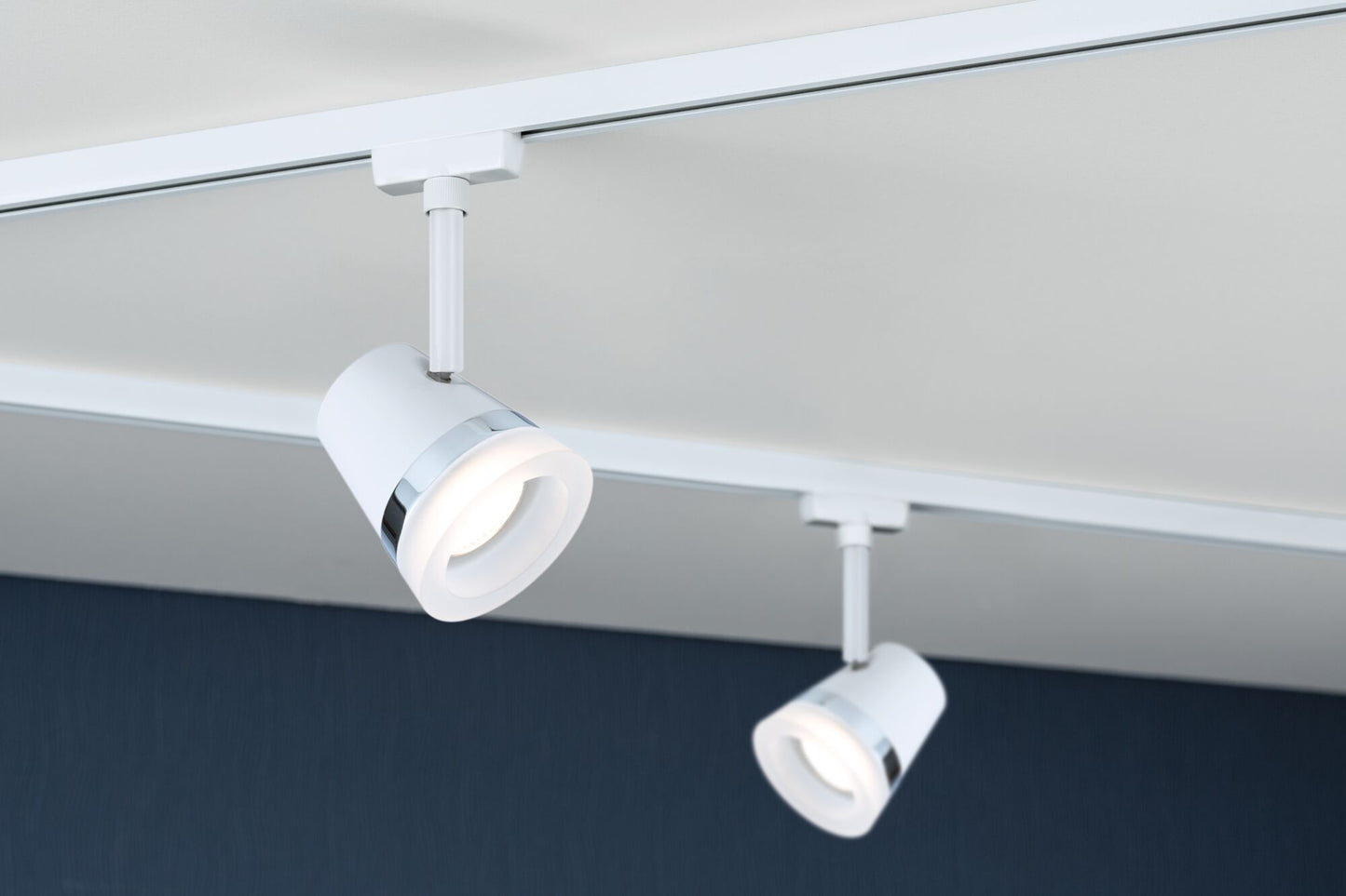 Paulmann URail Schienenspot Cone Einzelspot GU10  max. 10W  dimmbar 230V Signalweiß