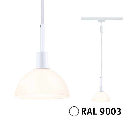 Paulmann URail Pendel Sarrasani E14  max. 20W  dimmbar 230V Signalweiß