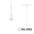 Paulmann URail Pendel DecoSystems Basic E14  max. 20W  dimmbar 230V Signalweiß