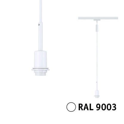 Paulmann URail Pendel DecoSystems Basic E14  max. 20W  dimmbar 230V Signalweiß