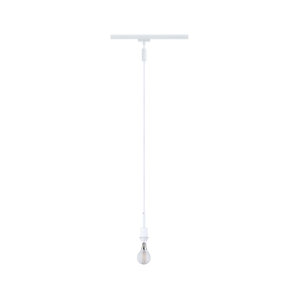 Paulmann URail Pendel DecoSystems Basic E14  max. 20W  dimmbar 230V Signalweiß