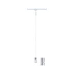 Paulmann URail Pendel 2Easy E27  max. 20W  dimmbar 230V Signalweiß