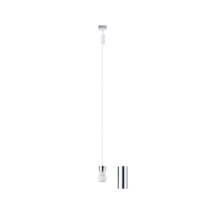 Paulmann URail Pendel 2Easy E27  max. 20W  dimmbar 230V Signalweiß