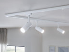 Paulmann URail LED Schienenspot Tubo Einzelspot 3-Step-Dim   150lm 4W 3000K dimmbar 230V Signalweiß