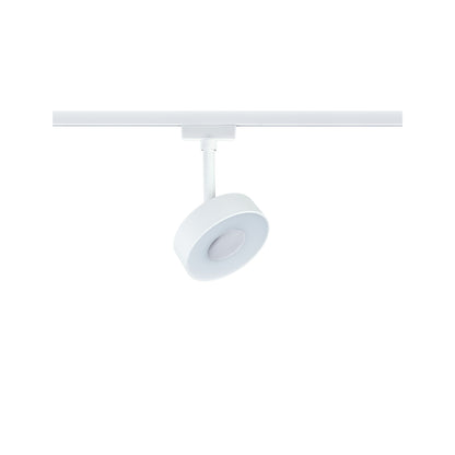 Paulmann URail LED Schienenspot Circle Einzelleuchte 180lm 5W 3000K dimmbar 230V Signalweiß